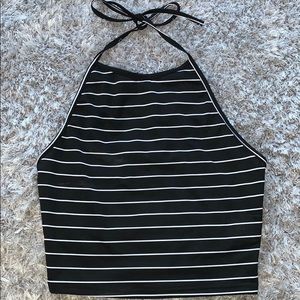 Striped Halter Top